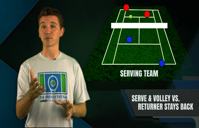 Serve And Volley Vs. Returner Who Stays Back