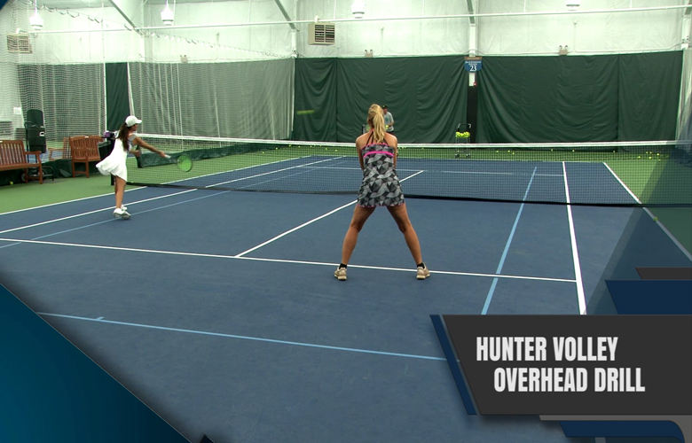 The Hunter Volley Overhead Drill
